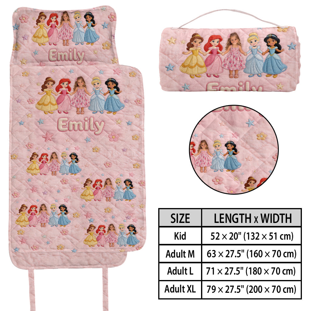 Princess Dream - Personalized Beautiful Princess Nap Mat