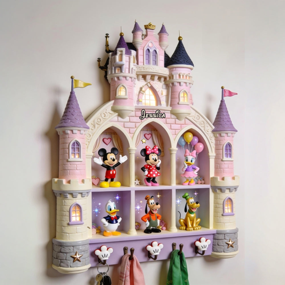 Friends - Personalized Mouse Custom Shaped Hanging Rack