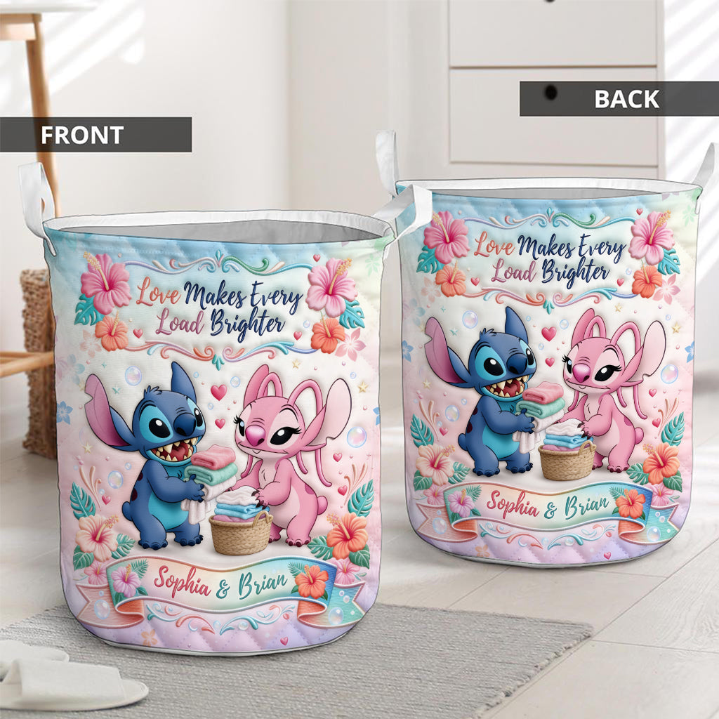 Love Makes Every Load Lighter - Personalized Ohana Storage Basket