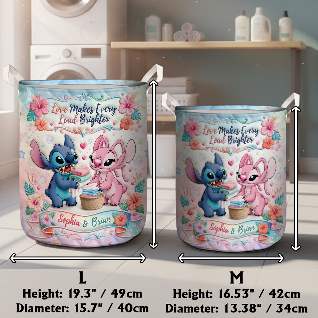 Love Makes Every Load Lighter - Personalized Ohana Storage Basket
