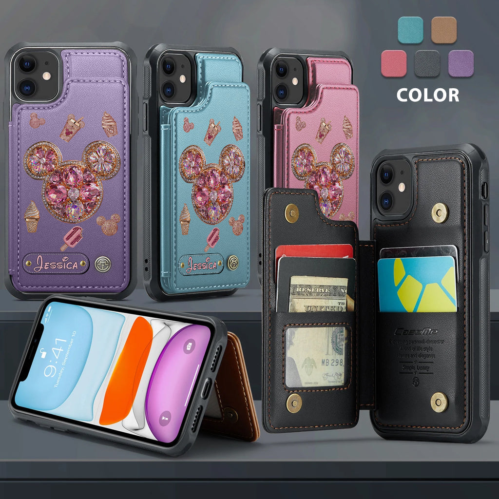 Magical Moments - Personalized Mouse Wallet Phone Case