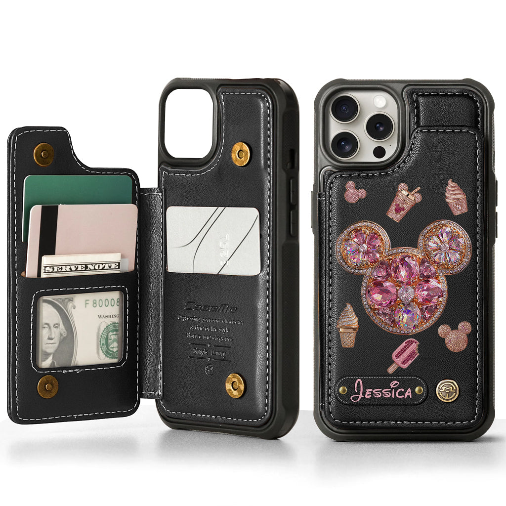 Magical Moments - Personalized Mouse Wallet Phone Case