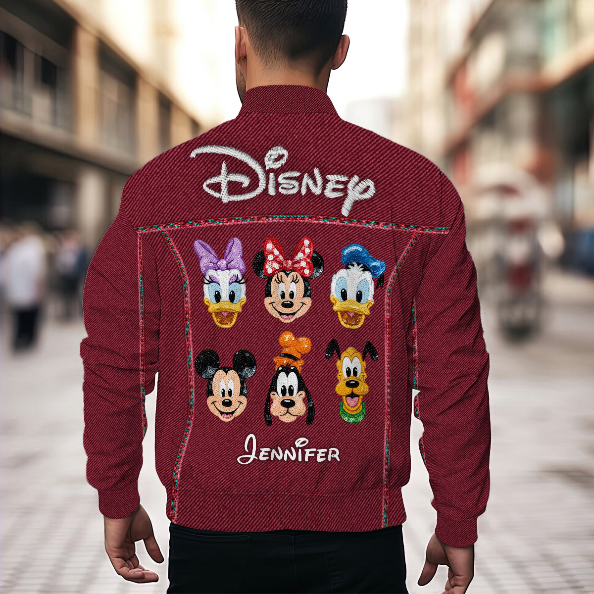 Friends - Personalized Mouse Bomber Jacket