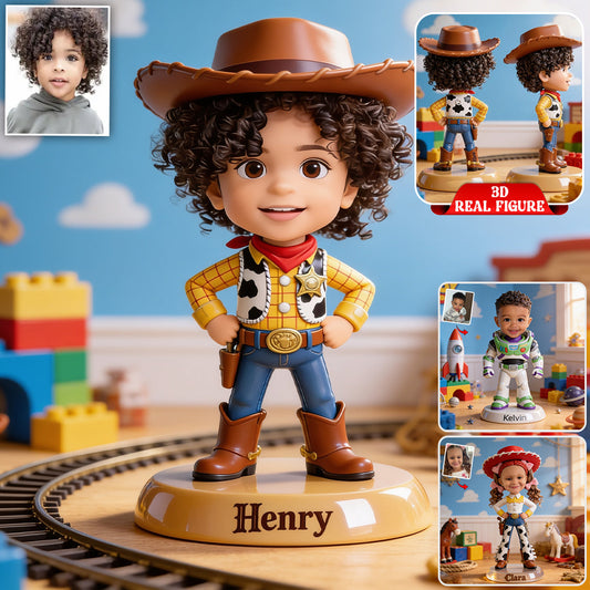 Happy Story - Personalized Movie For Kids Premium 3D Figurine