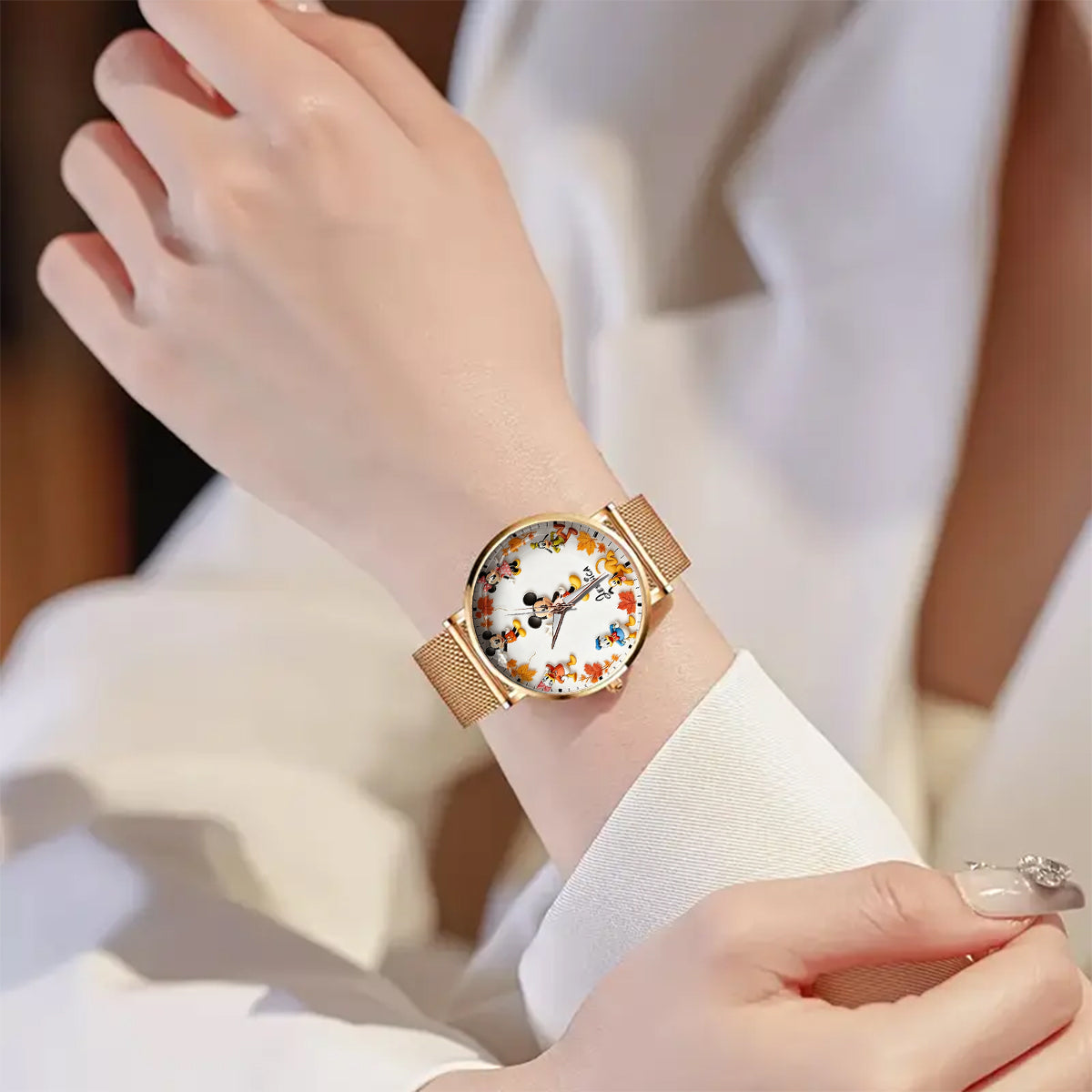 It's Fall Y'all - Personalized Mouse Women Hand Watch