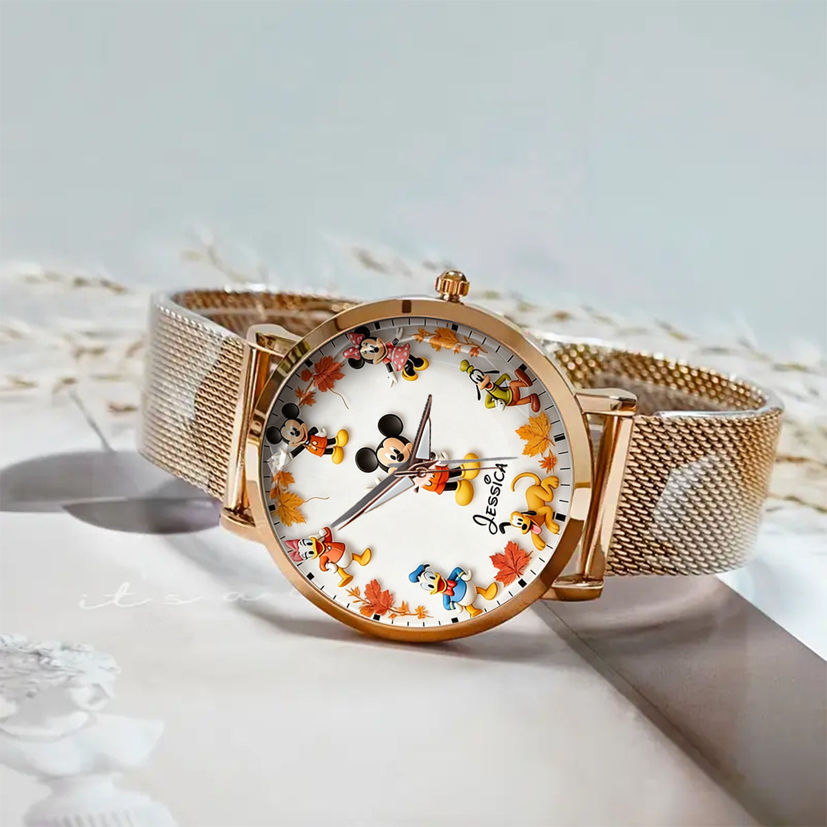 It's Fall Y'all - Personalized Mouse Women Hand Watch
