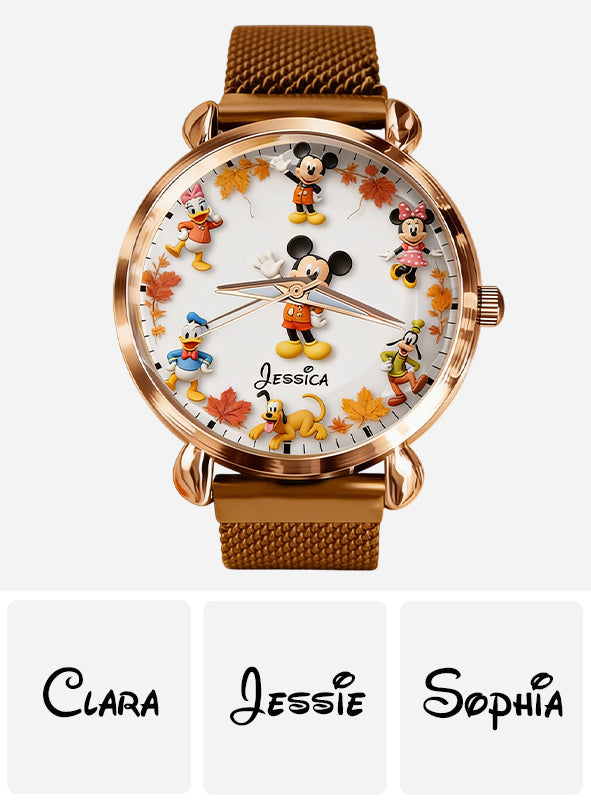 It's Fall Y'all - Personalized Mouse Women Hand Watch