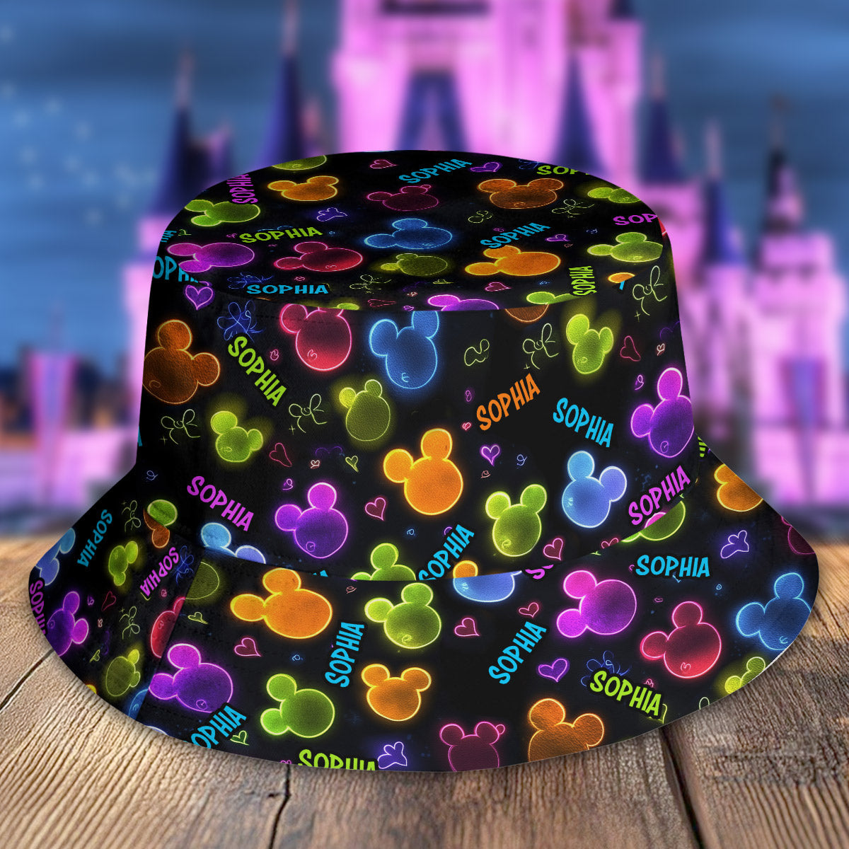 Magical Dream Suitable to Go Out - Personalized Mouse Bucket Hat