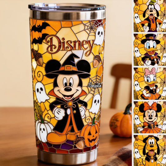 Halloween Is Coming - Personalized Mouse Tumbler