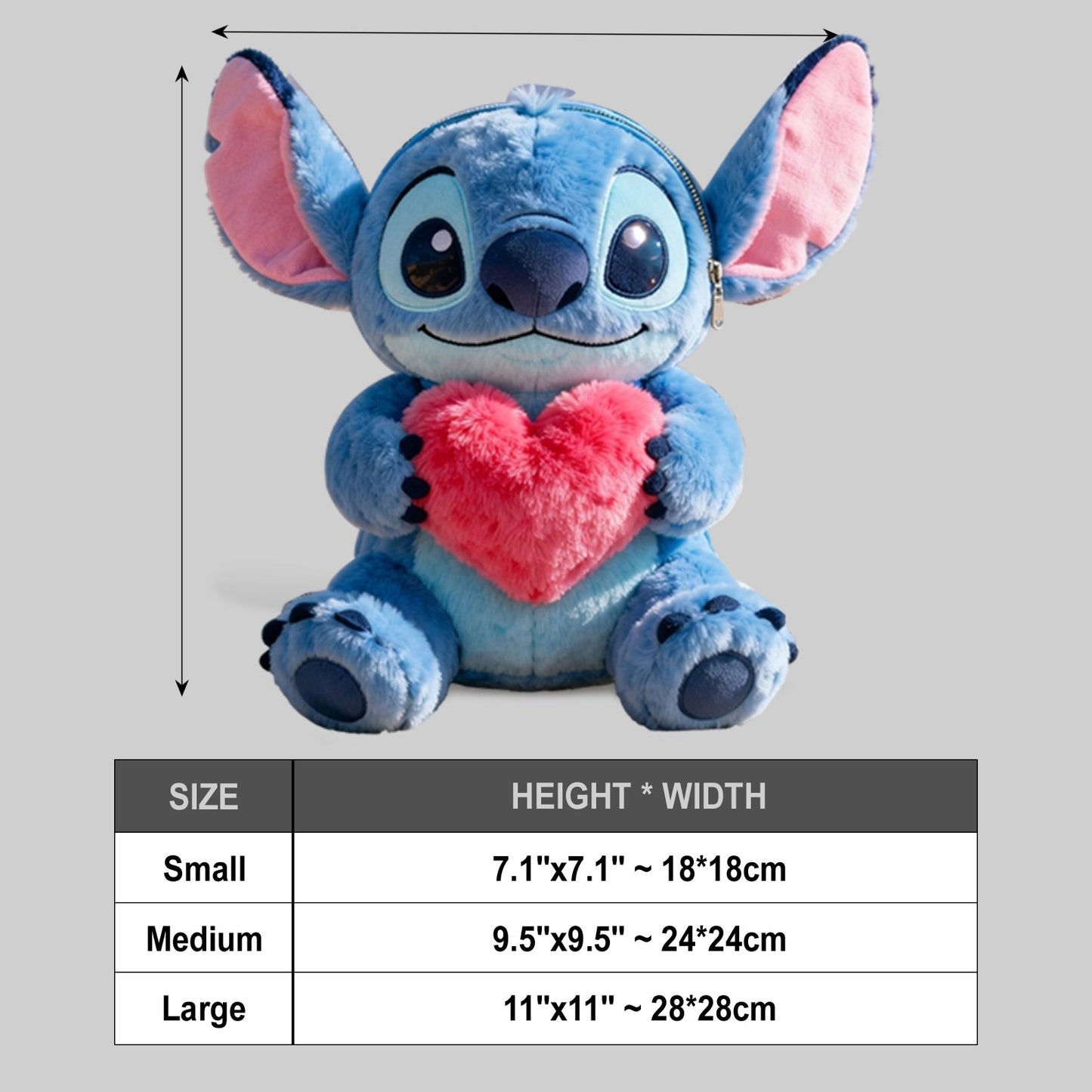 Ohana Means Family - Personalized Ohana Plush Crossbag