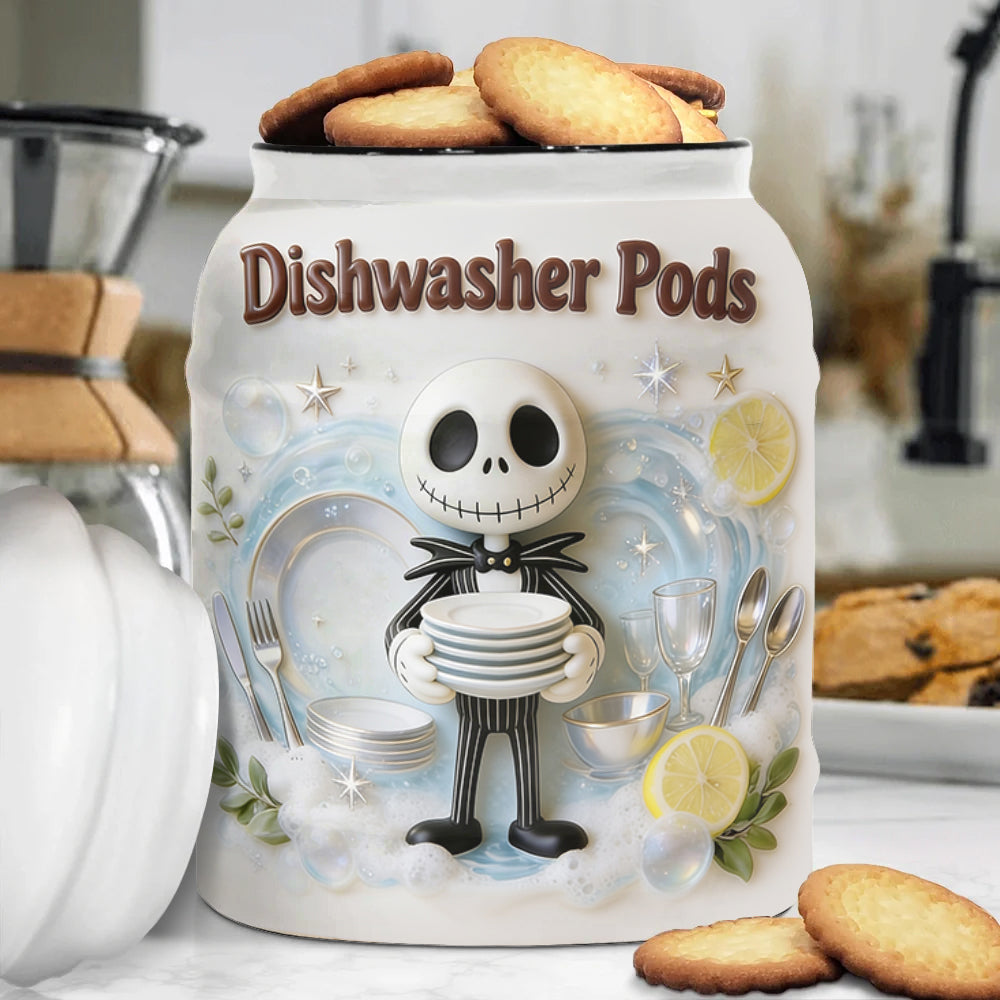Dishwasher Pods - Personalized Nightmare Dishwasher Pod Container