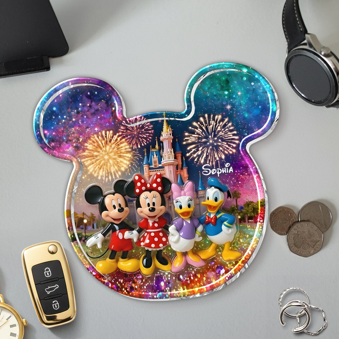 Magical Castle - Personalized Mouse Catch-All Tray