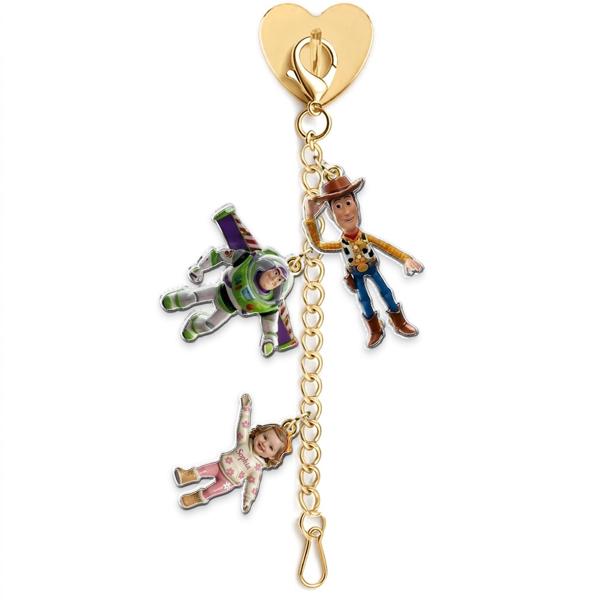 You've Got A Friend In Me - Personalized Movie For Kids Dangling Charms