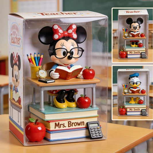 Teacher Gift - Personalized Mouse Acrylic Display Box
