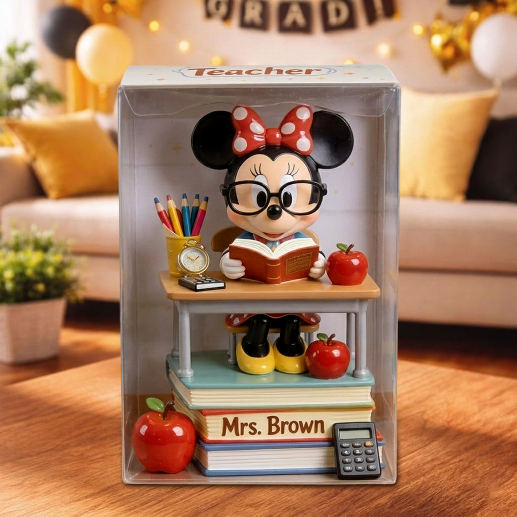 Teacher Gift - Personalized Mouse Acrylic Display Box