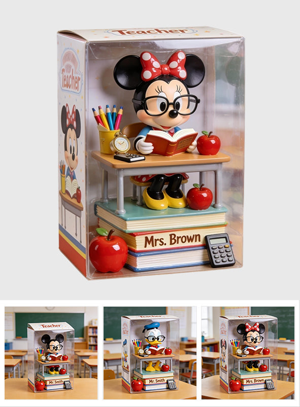 Teacher Gift - Personalized Mouse Acrylic Display Box