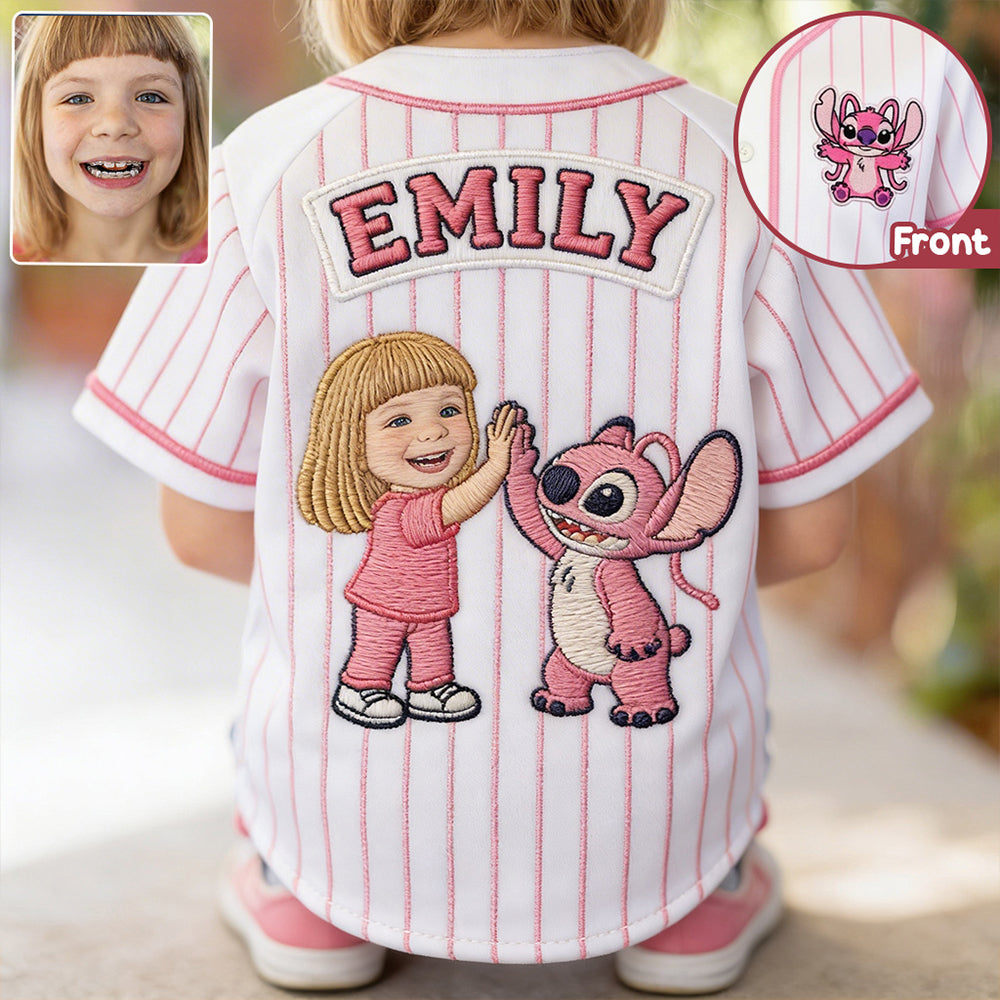 Ohana Vibe - Personalized Ohana Baseball Jersey