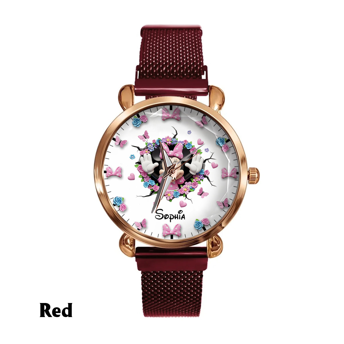 Magical World - Personalized Mouse Women Hand Watch