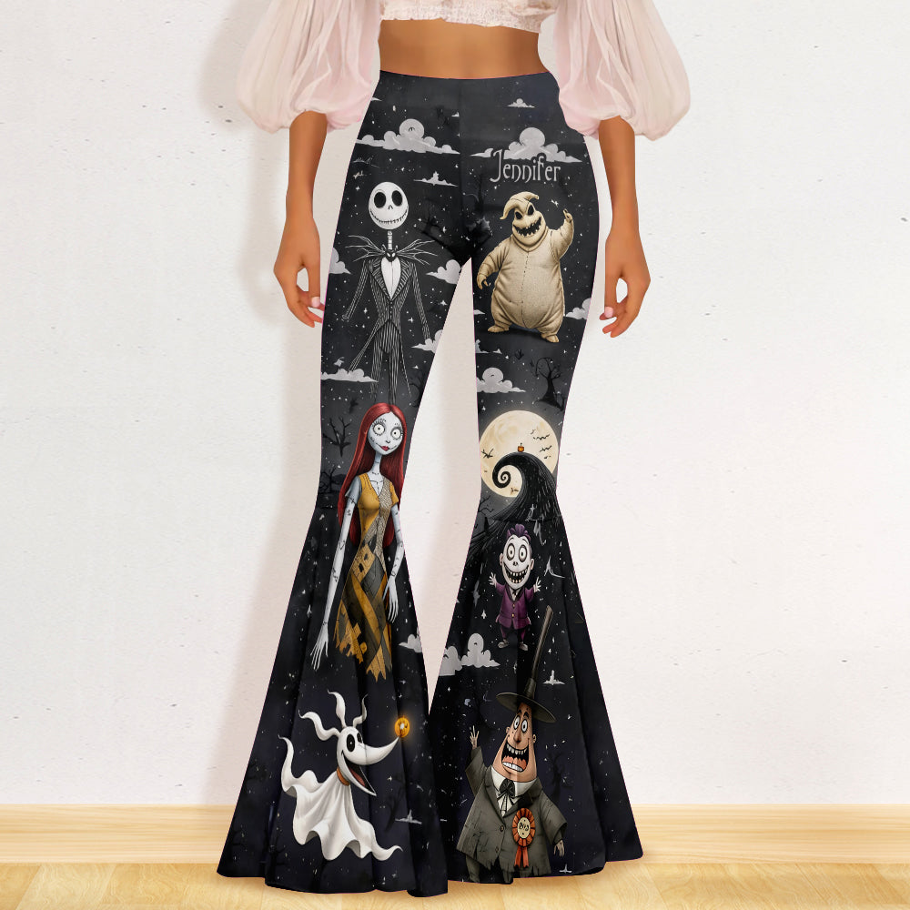 Jack The Nightmare - Personalized Nightmare Flare Leggings