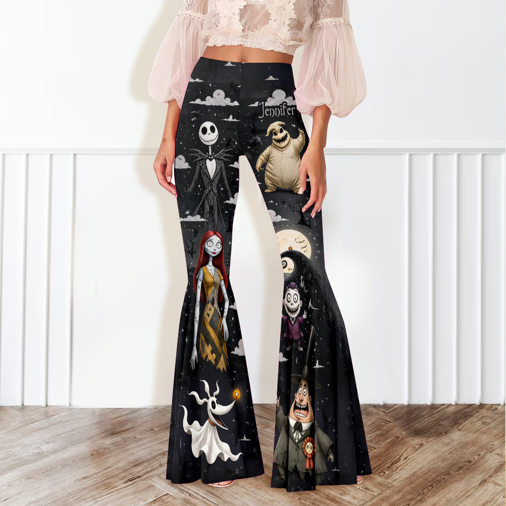 Jack The Nightmare - Personalized Nightmare Flare Leggings