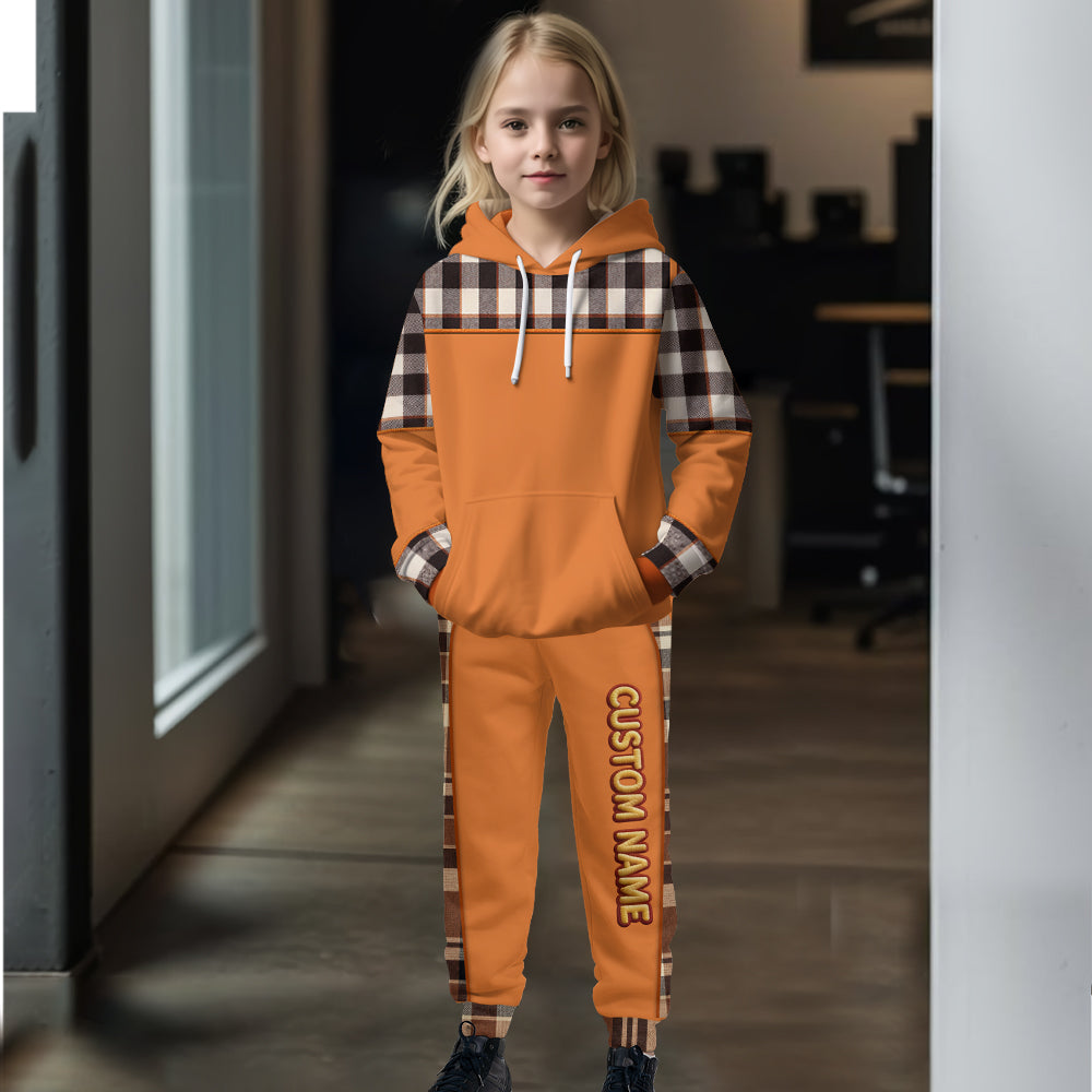 Back To School - Personalized Kid Kid Hoodie & Kid Jogger Sweatpants