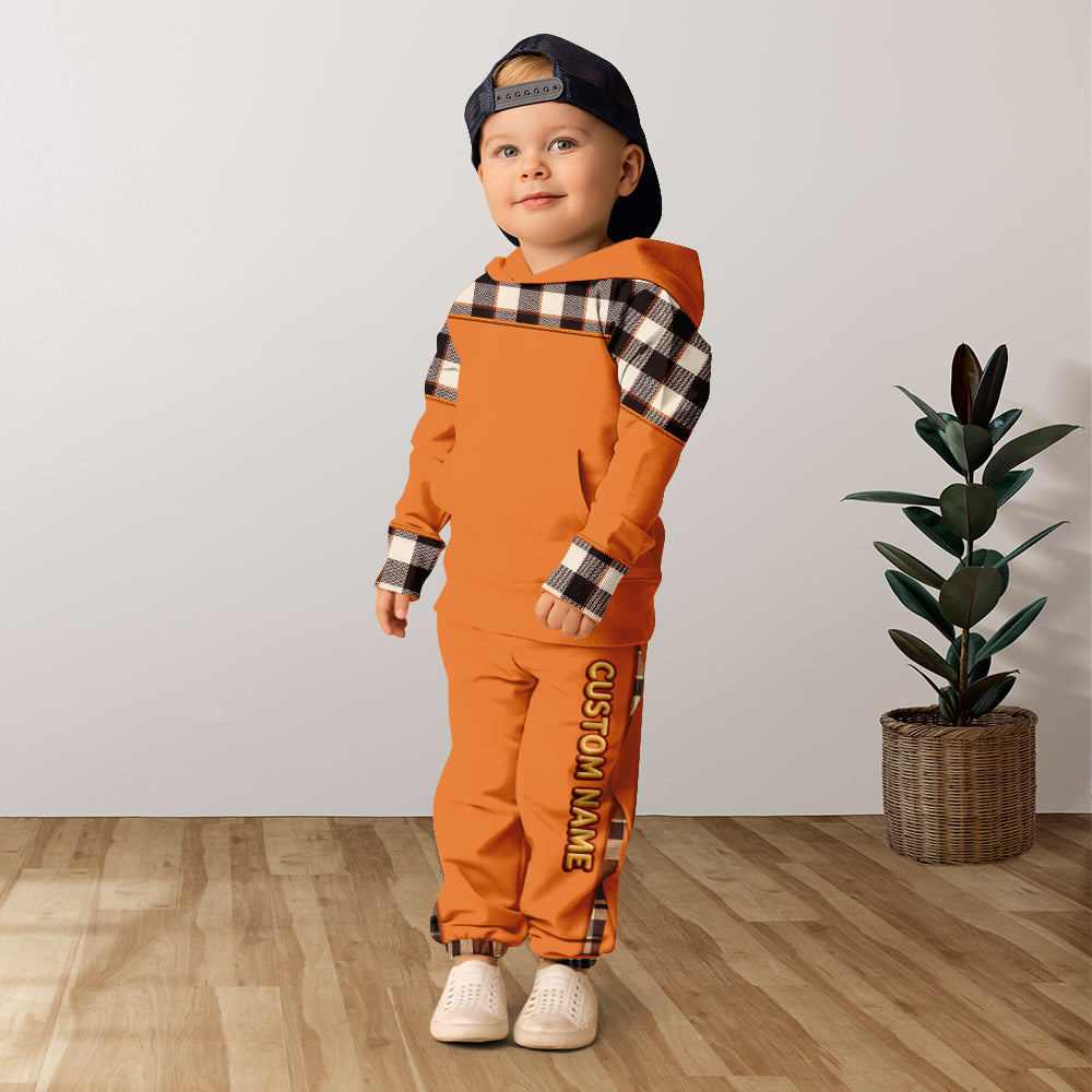 Back To School - Personalized Kid Kid Hoodie & Kid Jogger Sweatpants