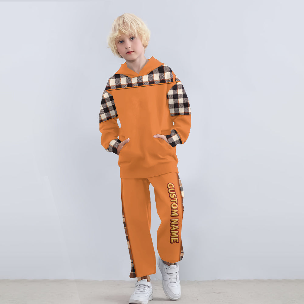 Back To School - Personalized Kid Kid Hoodie & Kid Jogger Sweatpants