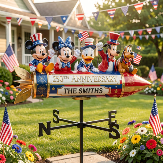250th Anniversary Celabration - Personalized Mouse Weather Vane