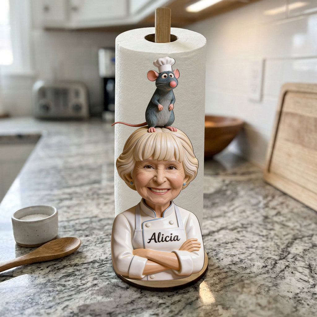 Love Cooking - Personalized Cooking Paper Towel Stand