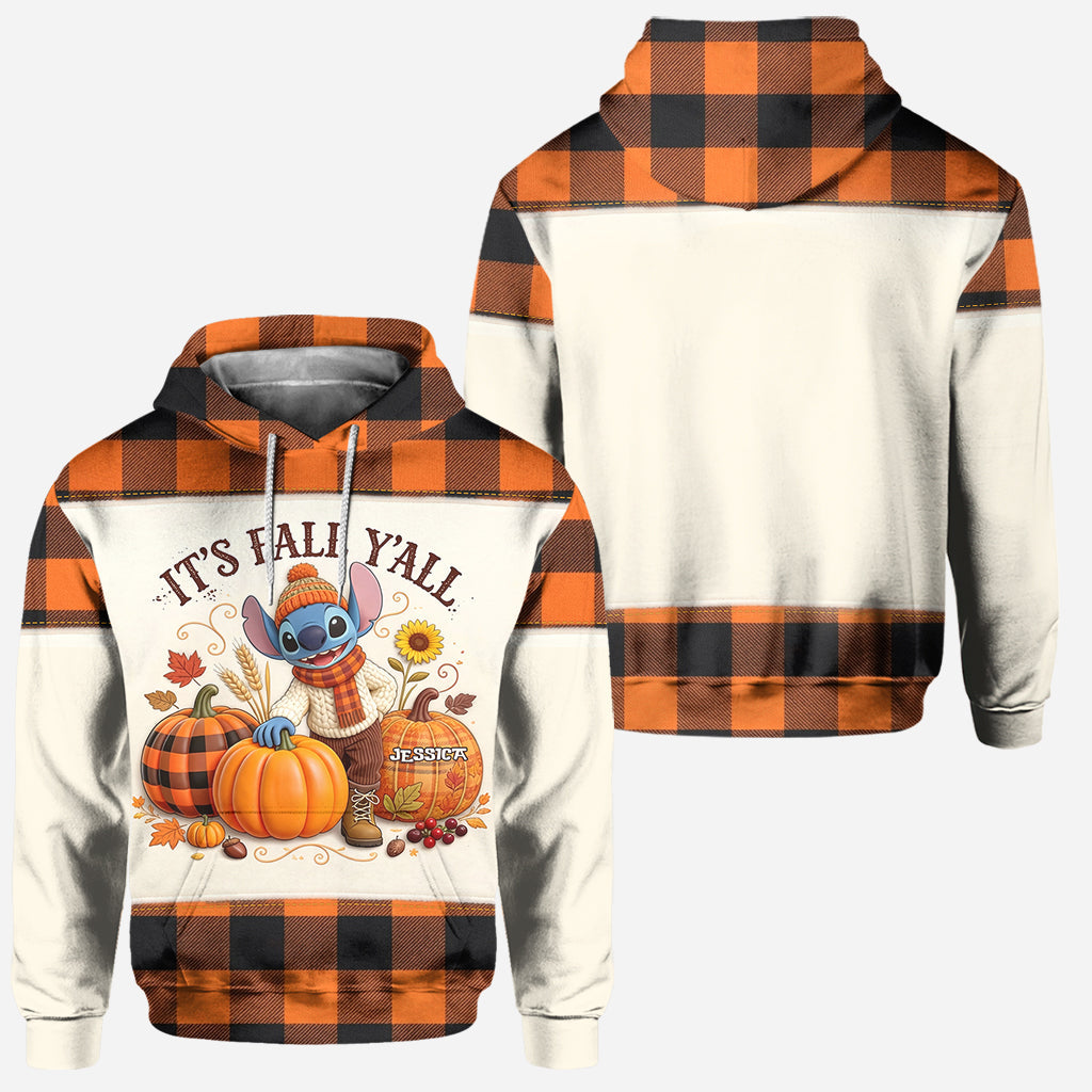 It's Fall Y'All - Personalized Ohana Hoodie and Leggings