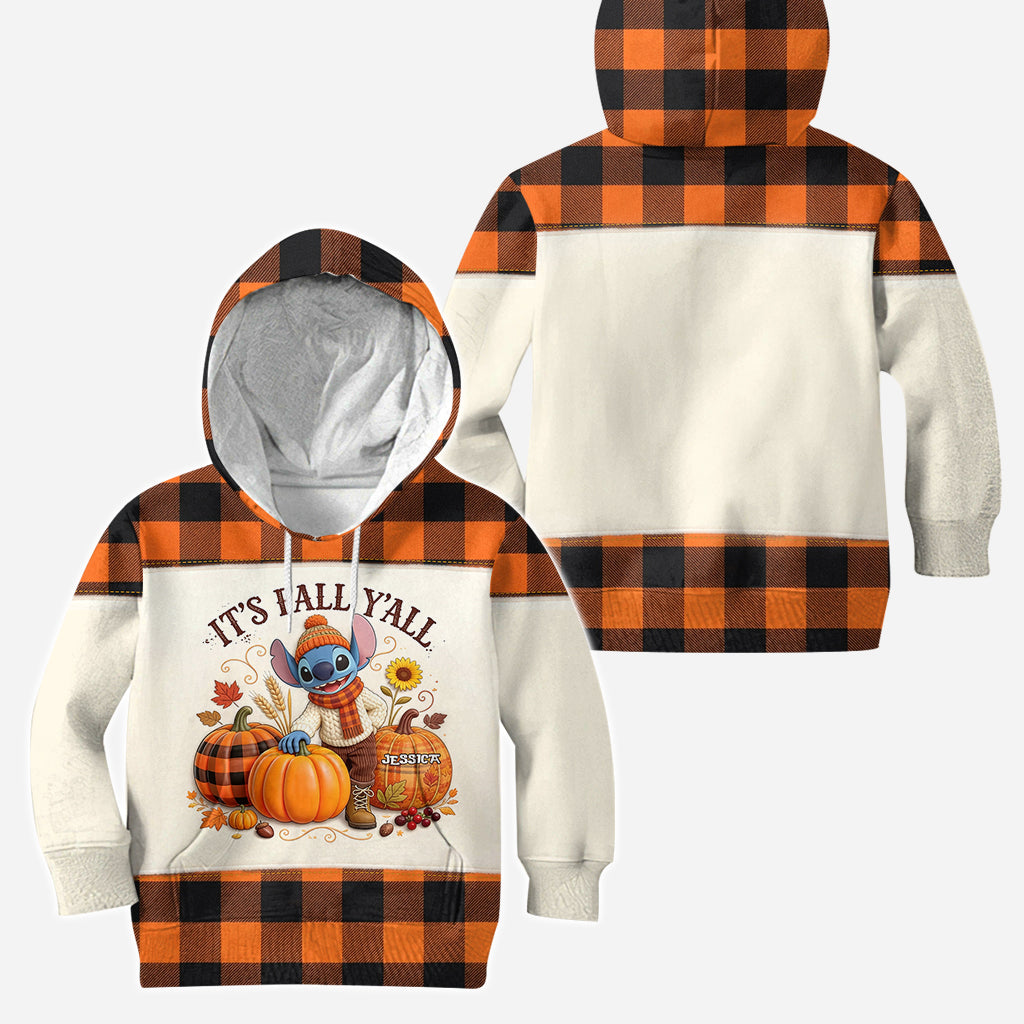 It's Fall Y'All - Personalized Ohana Hoodie and Leggings