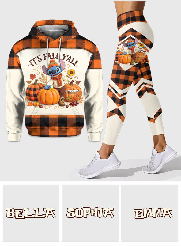 It's Fall Y'All - Personalized Ohana Hoodie and Leggings