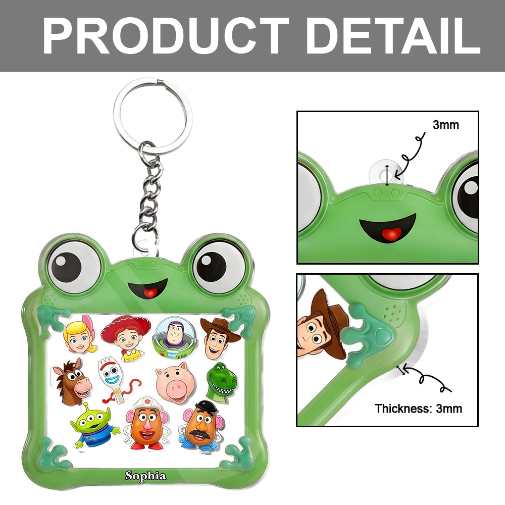 You've Got A Friend In Me - Personalized Movie For Kids Shaker Keychain