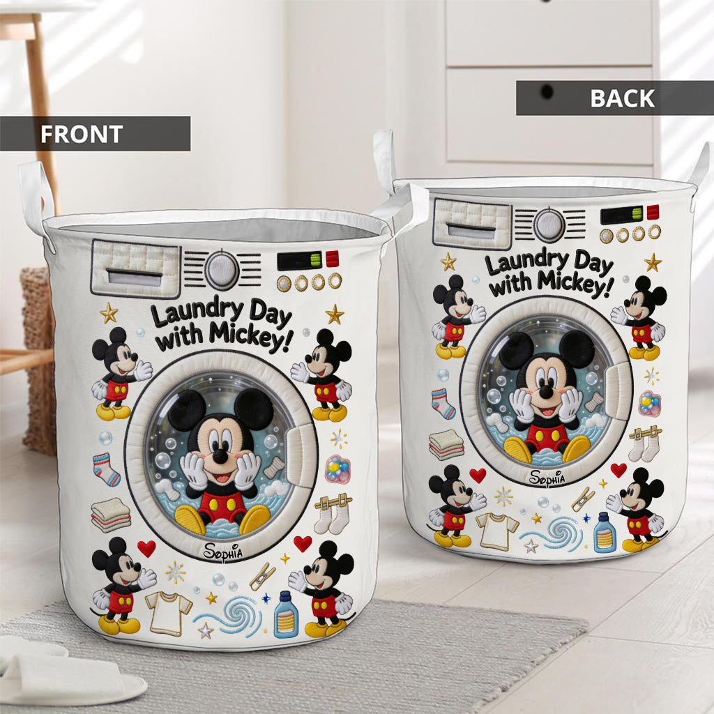 Mouse Ears Funny Storage Basket - Personalized Mouse Storage Basket