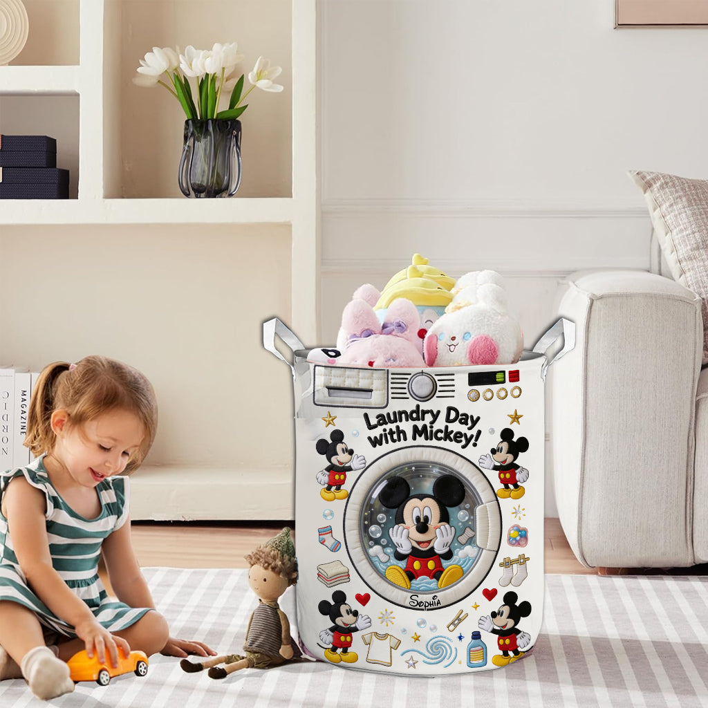 Mouse Ears Funny Storage Basket - Personalized Mouse Storage Basket