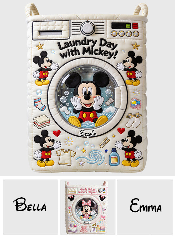 Mouse Ears Funny Storage Basket - Personalized Mouse Storage Basket