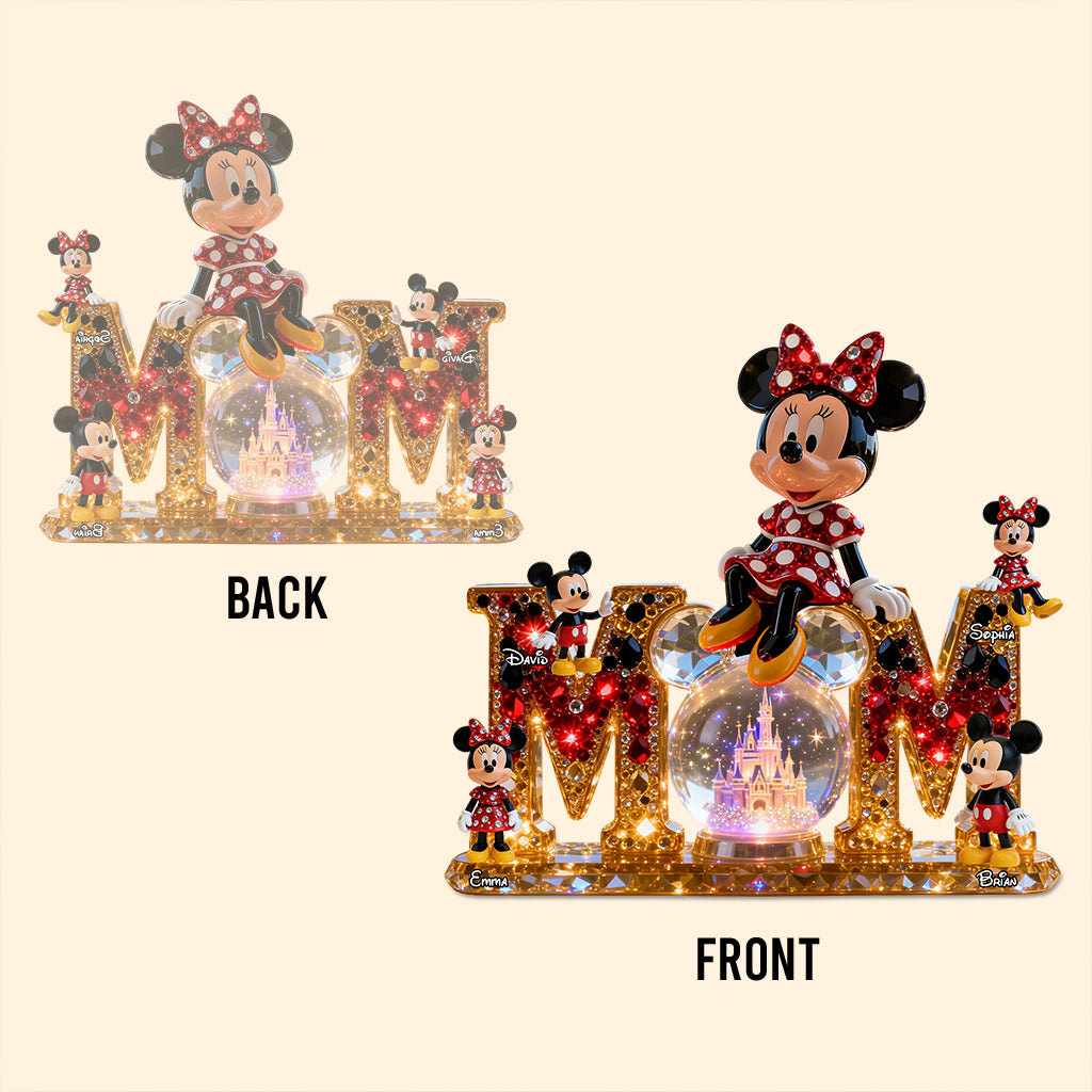 Magical Mom - Personalized Mouse Custom Shaped Acrylic Plaque
