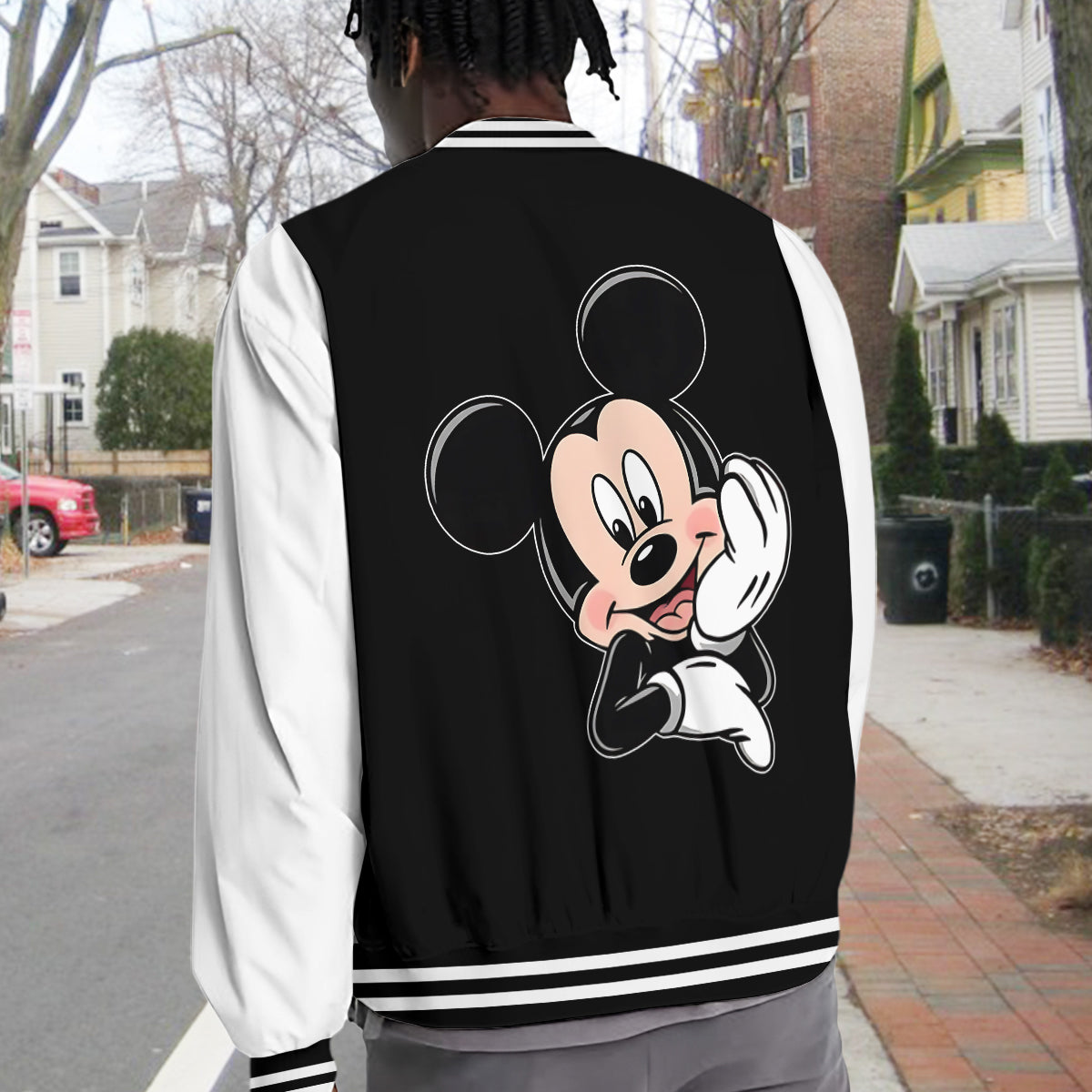 Magical Day - Personalized Mouse Varsity Jacket