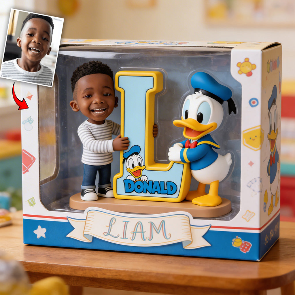 Custom Character, Alphabet Letter - Personalized Mouse Custom Shaped Acrylic Plaque