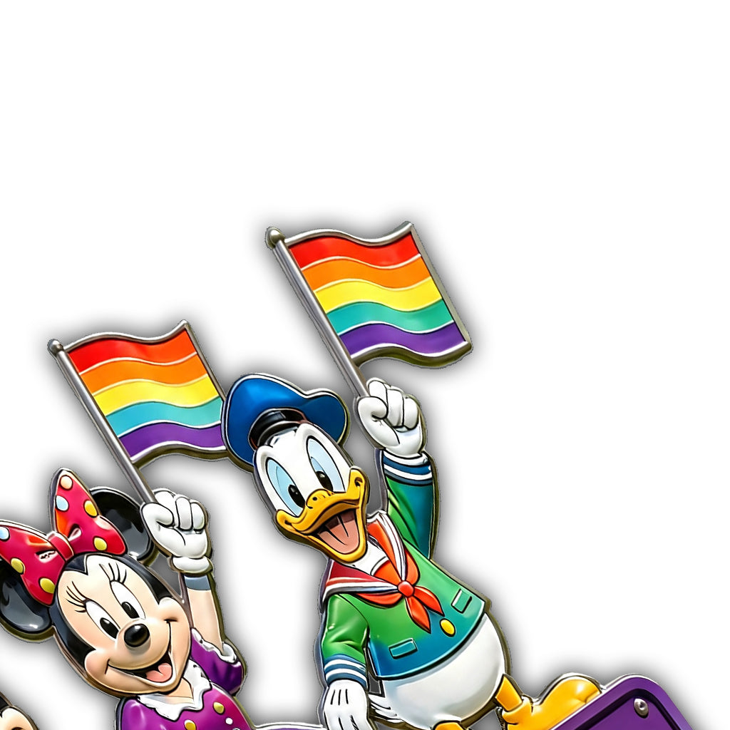 Pride Month Decoration - Personalized LGBT Support Acrylic Stake & Metal Sign