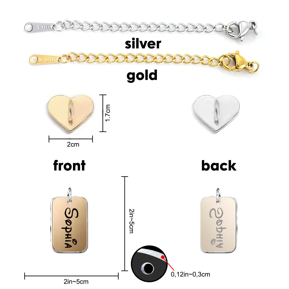Magical Castle Friends Leather Phone Case & Charm Set - Personalized Mouse Dangling Charms