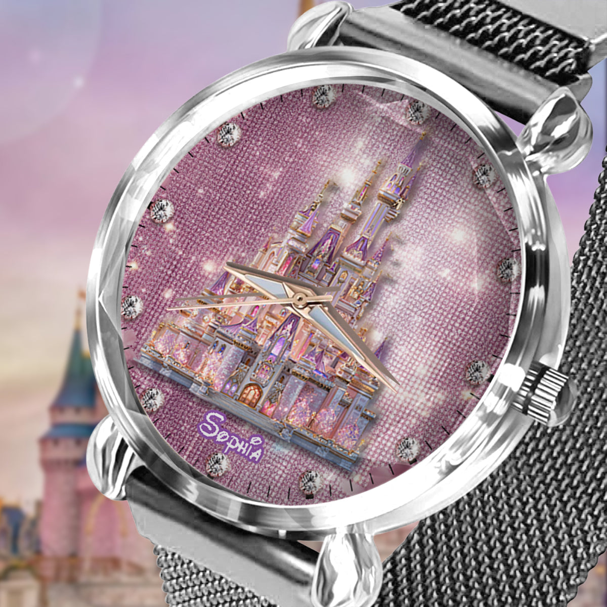 Magic Castle - Personalized Mouse Women Hand Watch