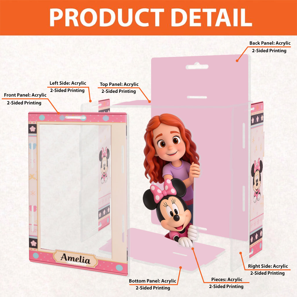Peekaboo Buddies - Personalized Kid Acrylic Display Box