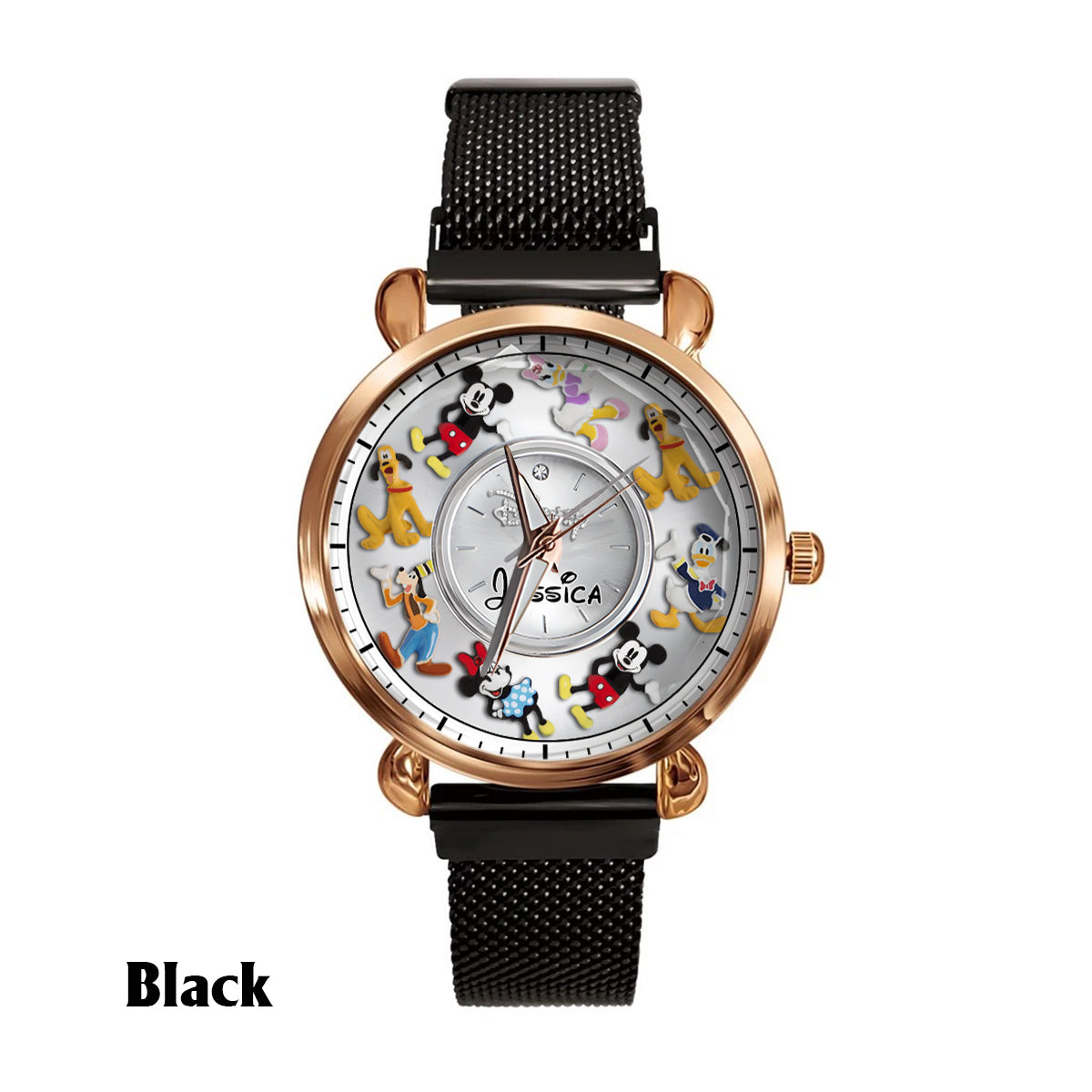Magical Friends - Personalized Mouse Women Hand Watch