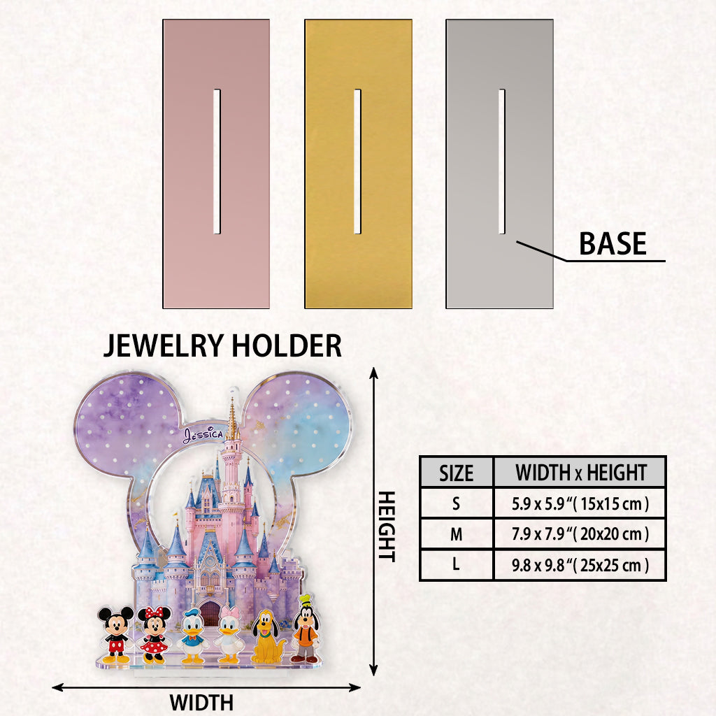 Magical Castle - Personalized Dream Trip Jewelry Holder