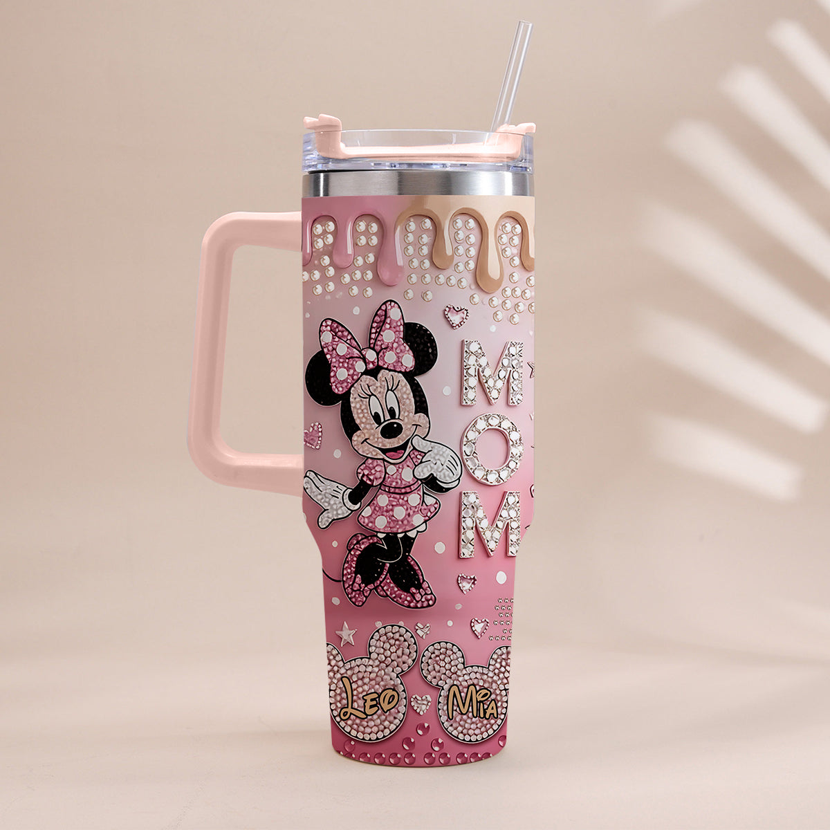 Mouse Mama - Personalized Mouse Tumbler With Handle