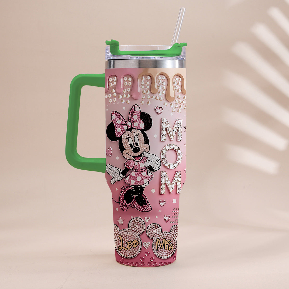Mouse Mama - Personalized Mouse Tumbler With Handle