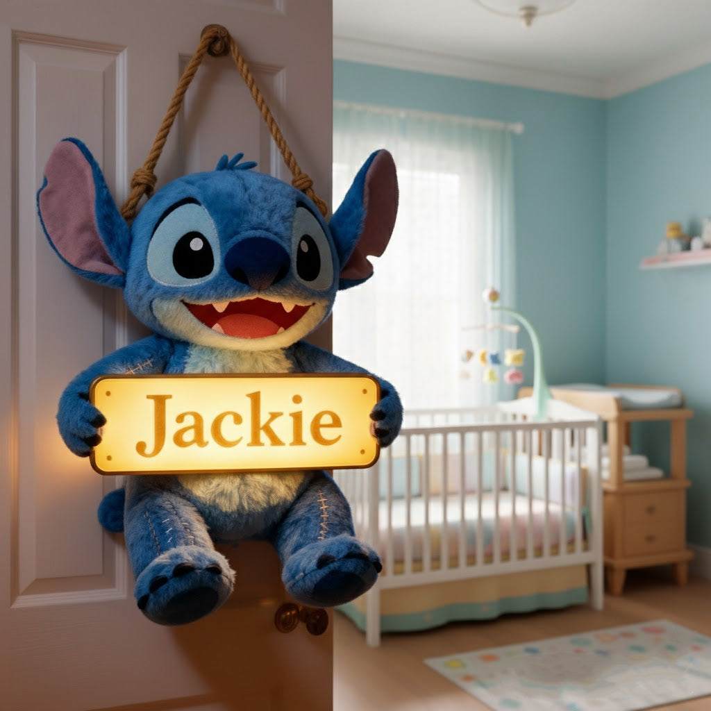 Magical Name Sign Room - Personalized Ohana LED Light Acrylic Sign