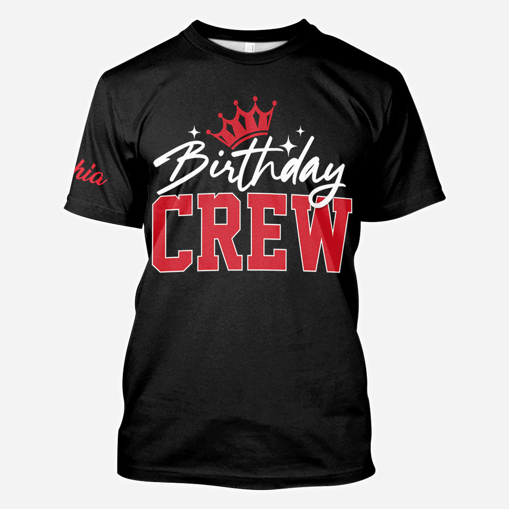 Happy Birthday - Personalized Birthday All Over Shirt