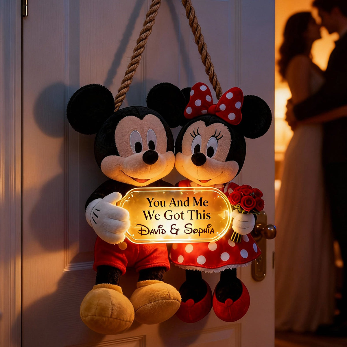 We Got This - Personalized Mouse LED Light Acrylic Sign